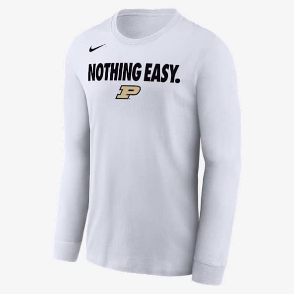 Purdue Boilermakers Men's Nike Black Triblend Short-Sleeve T